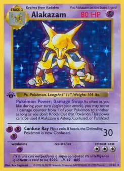 Alakazam — Base Set — Rare