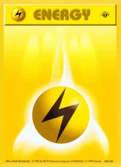 Lightning Energy — Base Set — Common