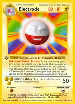 Electrode — Base Set — Rare