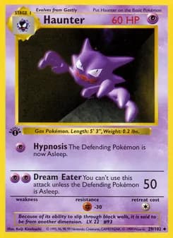 Haunter — Base Set — Uncommon
