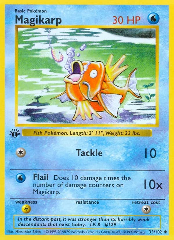 Magikarp — Base Set, Uncommon