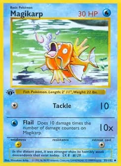 Magikarp — Base Set — Uncommon
