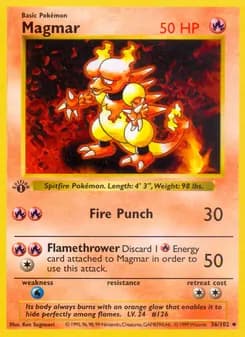 Magmar — Base Set — Uncommon