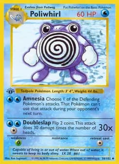 Poliwhirl — Base Set — Uncommon