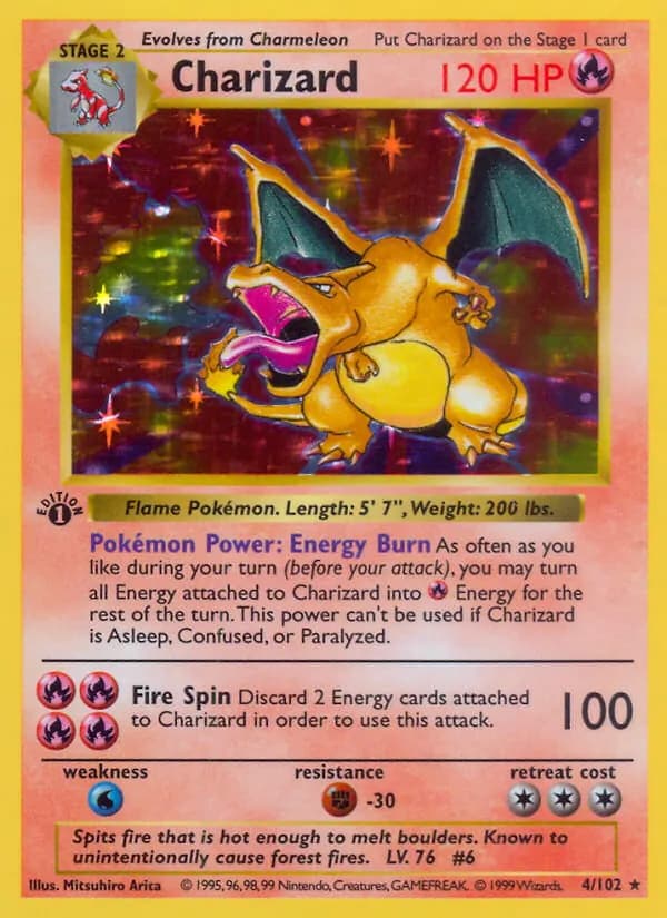 Charizard — Base Set, Rare