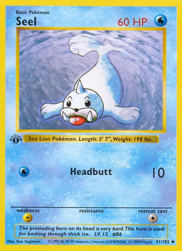 Seel — Base Set, Uncommon