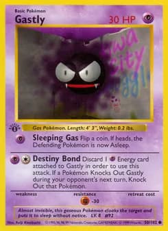 Gastly — Base Set — Common