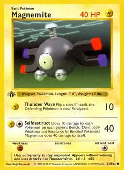 Magnemite — Base Set — Common