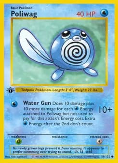 Poliwag — Base Set — Common
