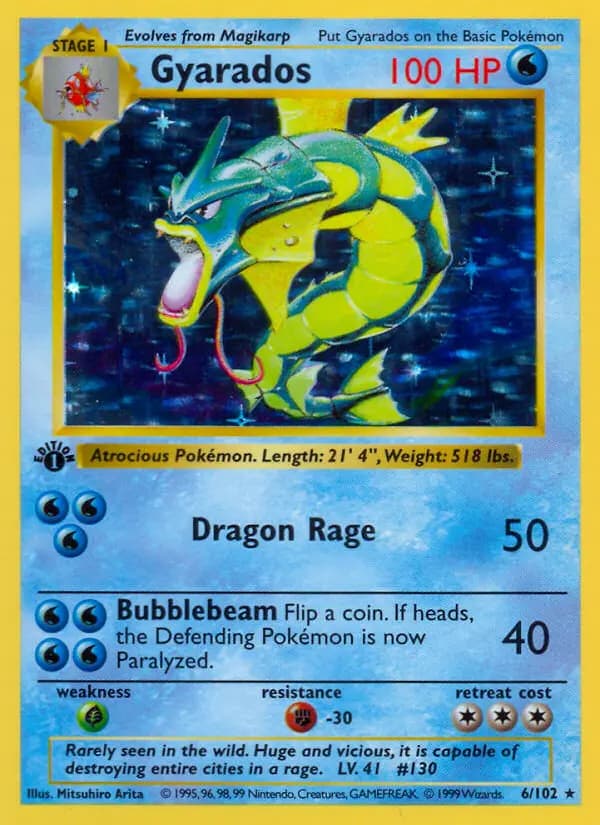 Gyarados — Base Set, Rare