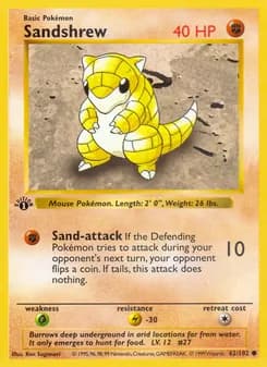 Sandshrew — Base Set — Common