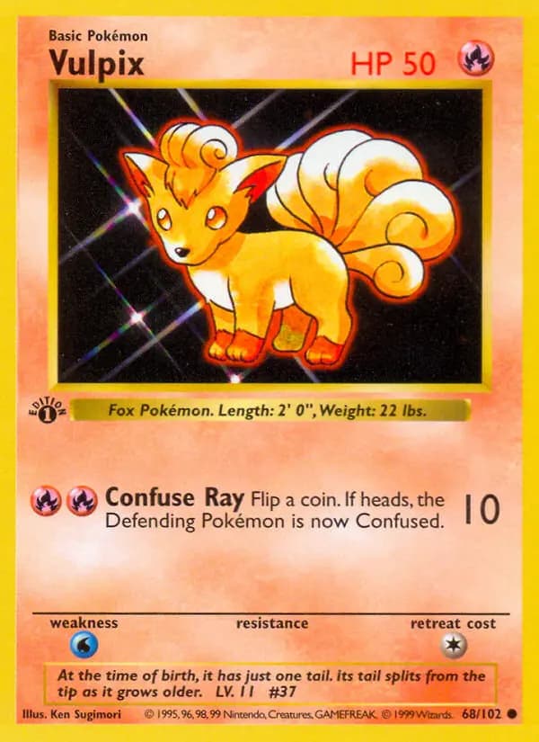 Vulpix — Base Set, Common