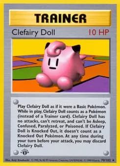 Clefairy Doll — Base Set — Rare