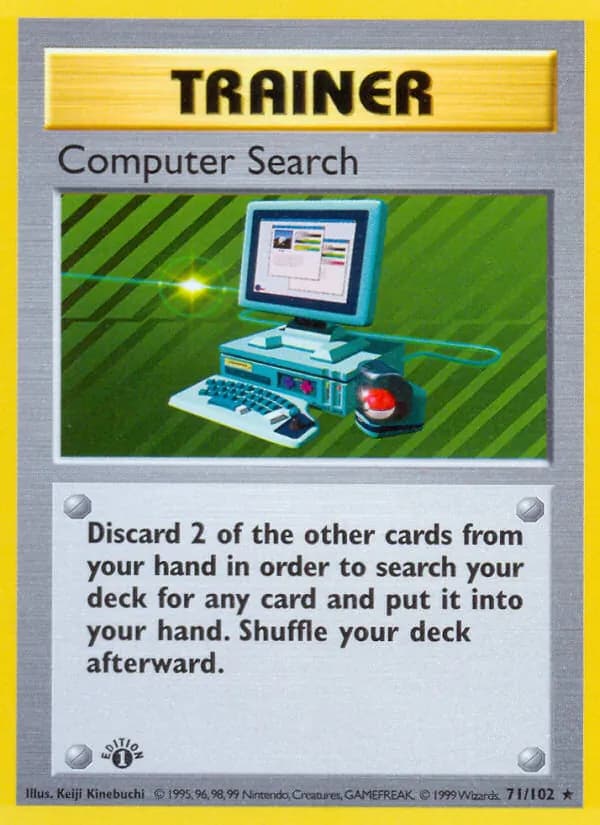 Computer Search — Base Set, Rare