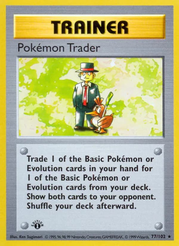 Pokémon Trader — Base Set, Rare