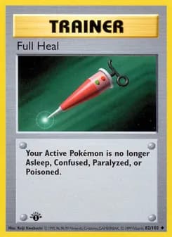 Full Heal — Base Set — Uncommon