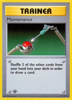 Maintenance — Base Set — Uncommon
