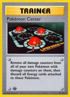 Pokémon Center — Base Set — Uncommon