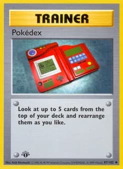Pokédex — Base Set — Uncommon