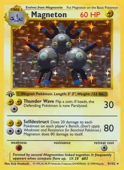 Magneton — Base Set — Rare