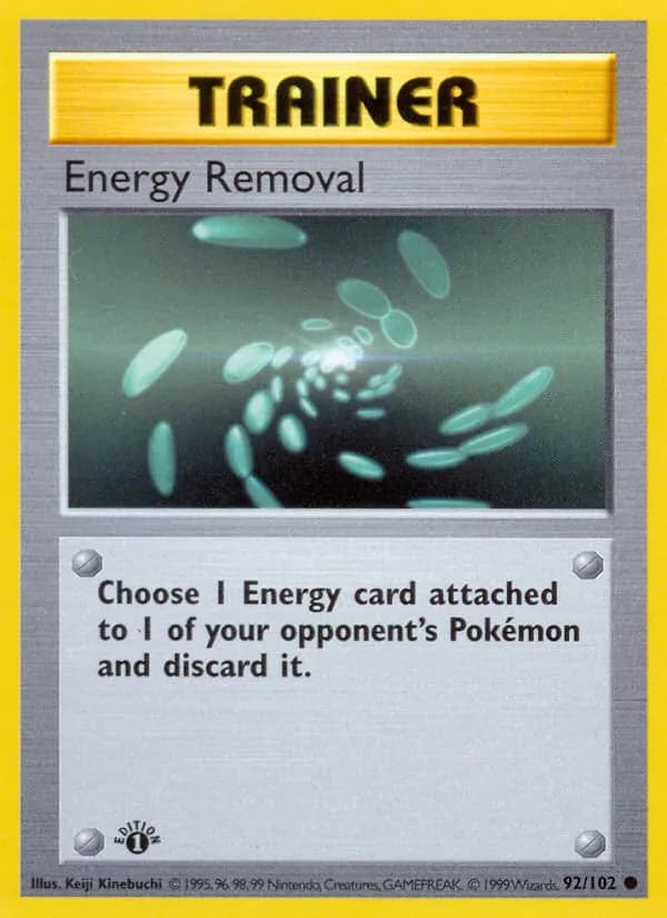Energy Removal — Base Set, Common