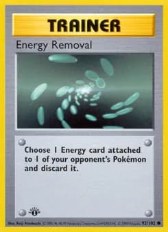 Energy Removal — Base Set — Common