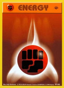 Fighting Energy — Base Set — Common