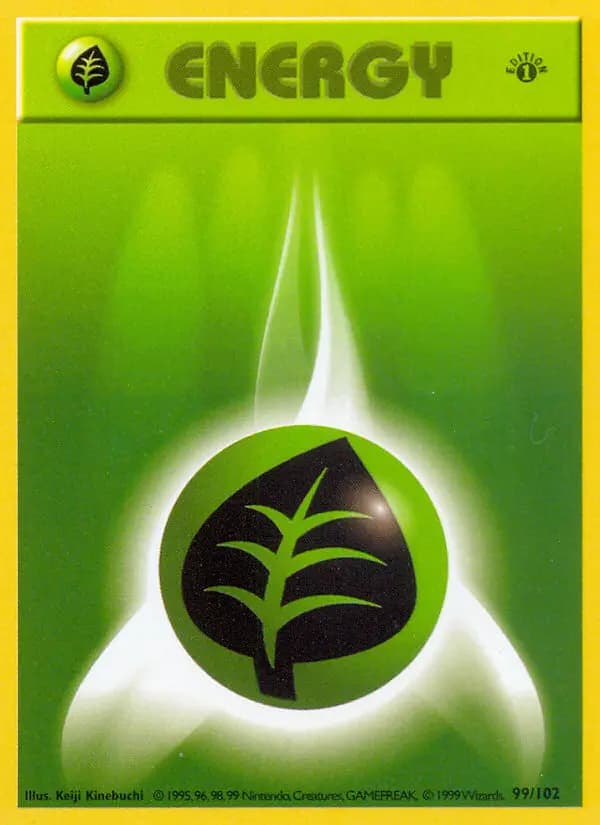 Grass Energy — Base Set, Common