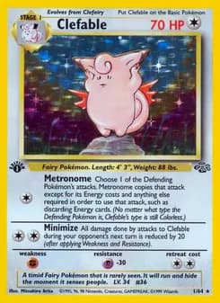 Clefable — Jungle — Rare