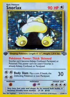 Snorlax — Jungle — Rare