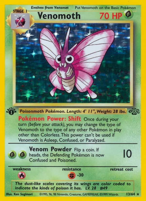 Venomoth — Jungle, Rare