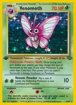 Venomoth — Jungle — Rare
