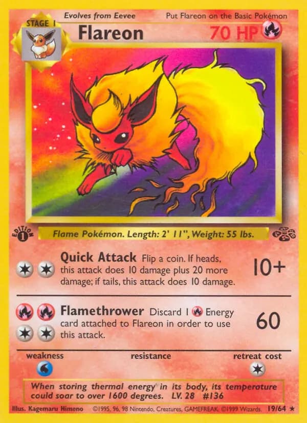 Flareon — Jungle, Rare