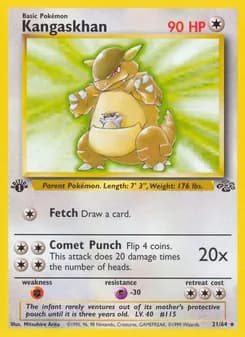 Kangaskhan — Jungle — Rare