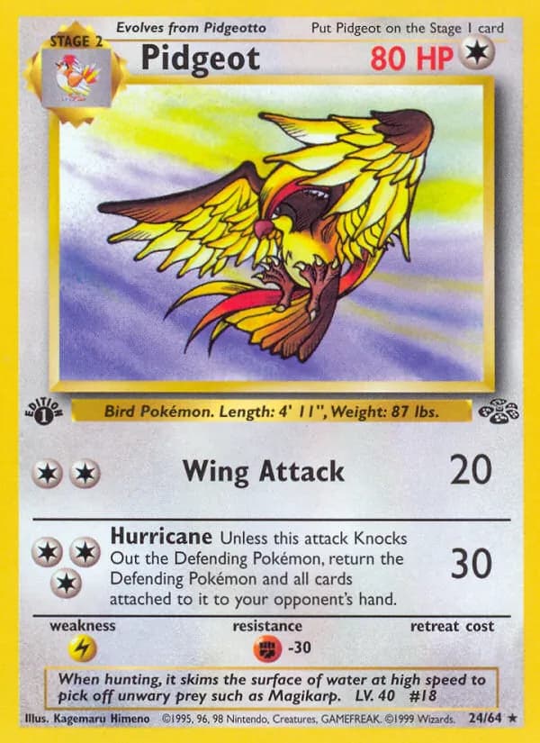 Pidgeot — Jungle, Rare