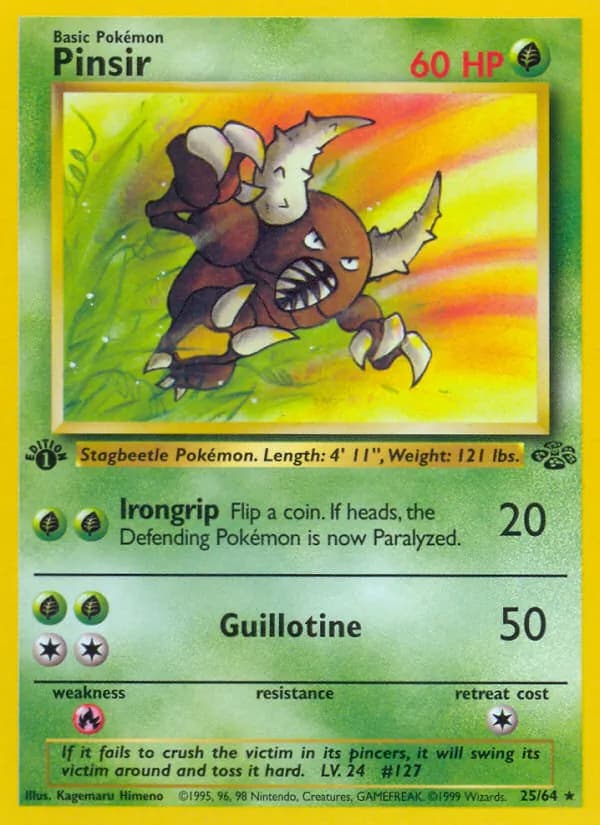 Pinsir — Jungle, Rare