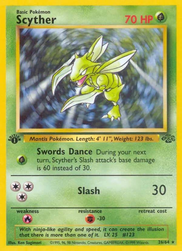 Scyther — Jungle, Rare
