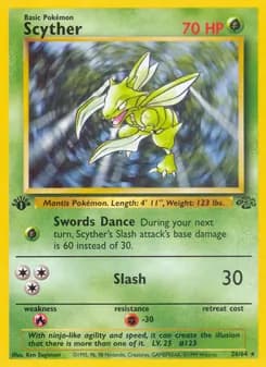 Scyther — Jungle — Rare