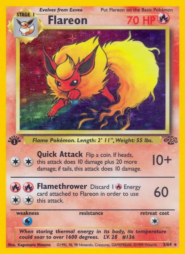 Flareon — Jungle, Rare