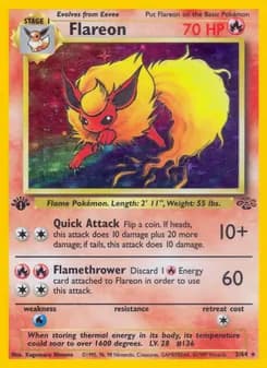 Flareon — Jungle — Rare