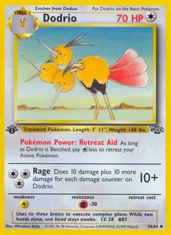 Dodrio — Jungle — Uncommon