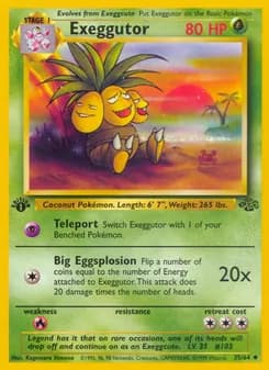 Exeggutor — Jungle — Uncommon