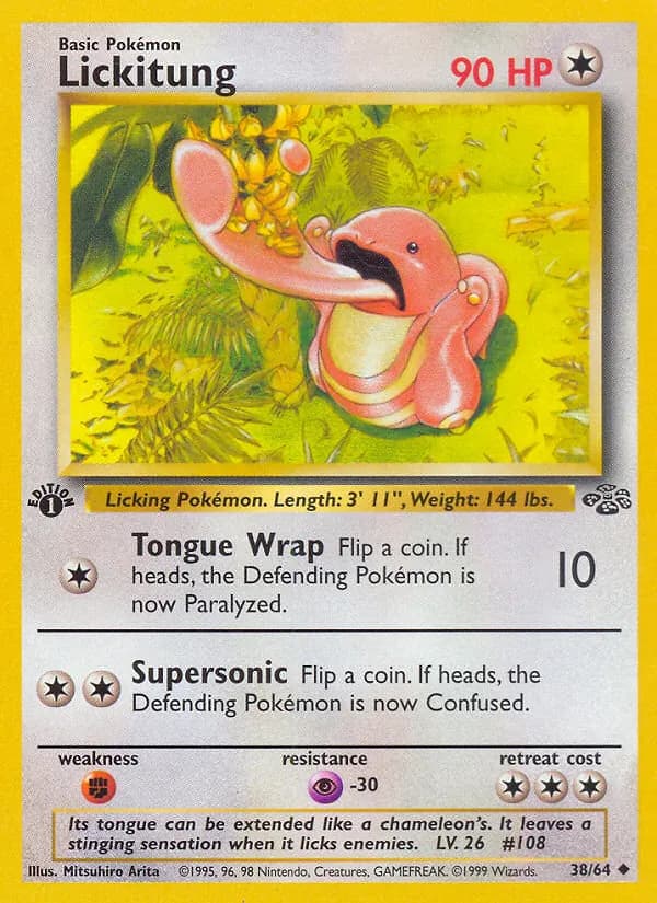 Lickitung — Jungle, Uncommon