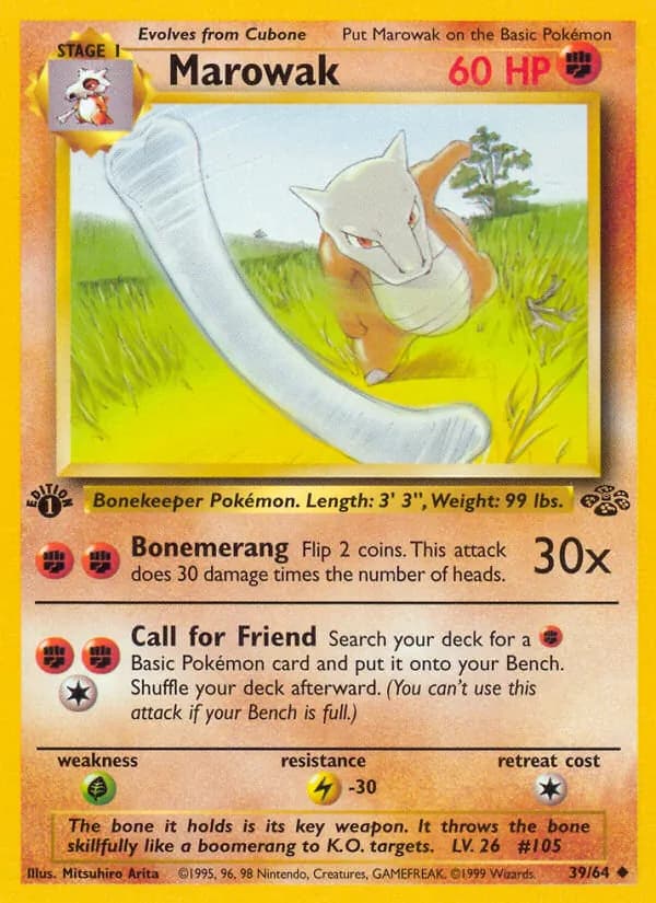 Marowak — Jungle, Uncommon
