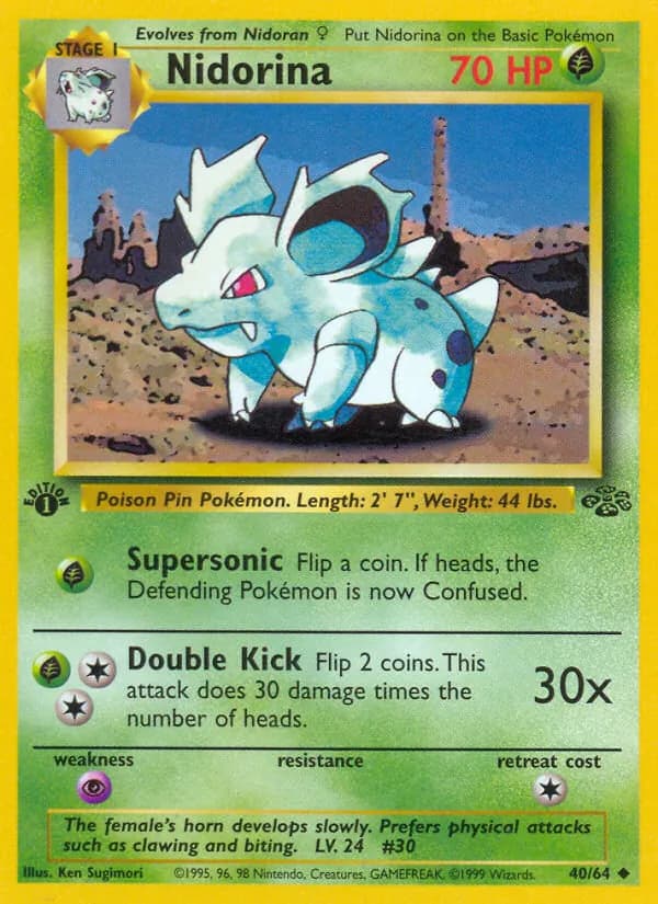 Nidorina — Jungle, Uncommon