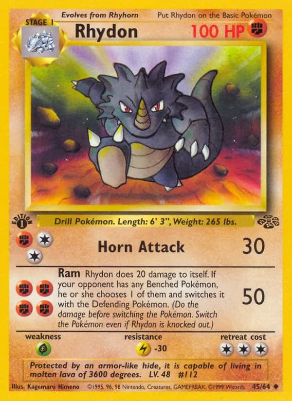 Rhydon — Jungle, Uncommon