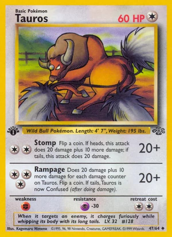 Tauros — Jungle, Uncommon
