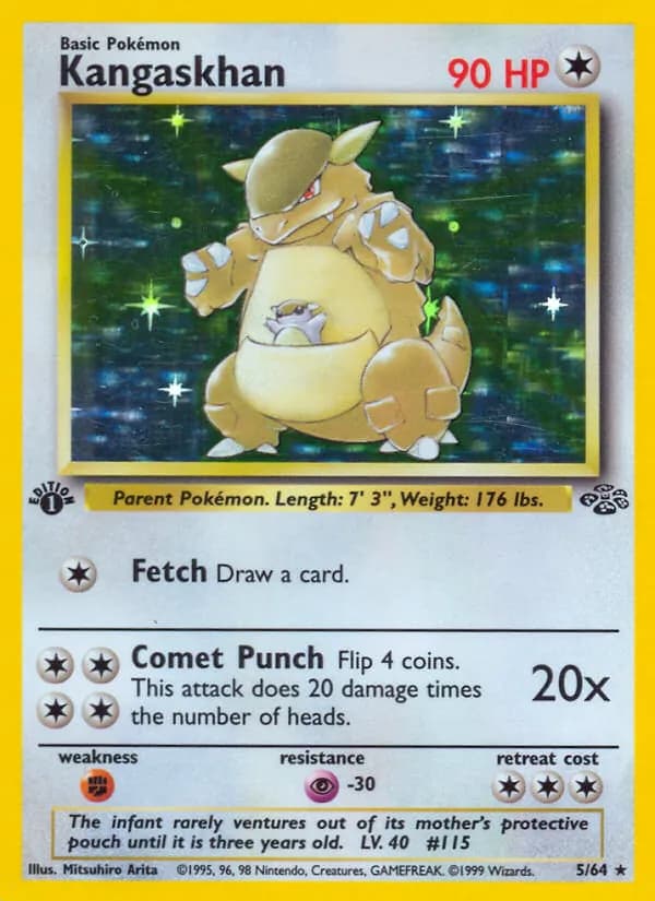 Kangaskhan — Jungle, Rare