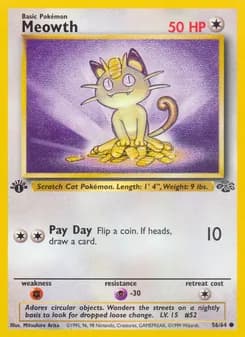 Meowth — Jungle — Common
