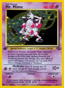 Mr. Mime — Jungle — Rare